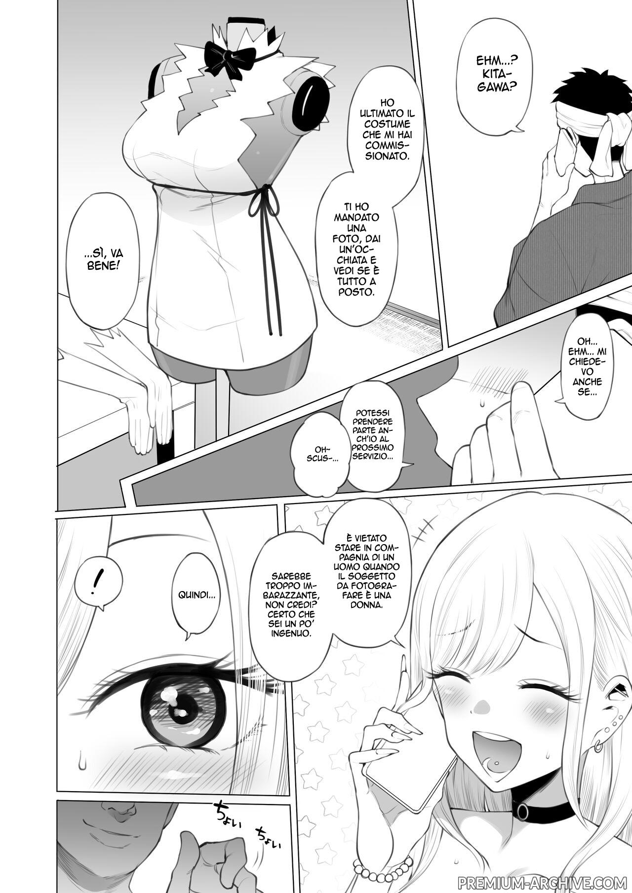 Kitagawa Marin NTR Mini Manga Scan ITA